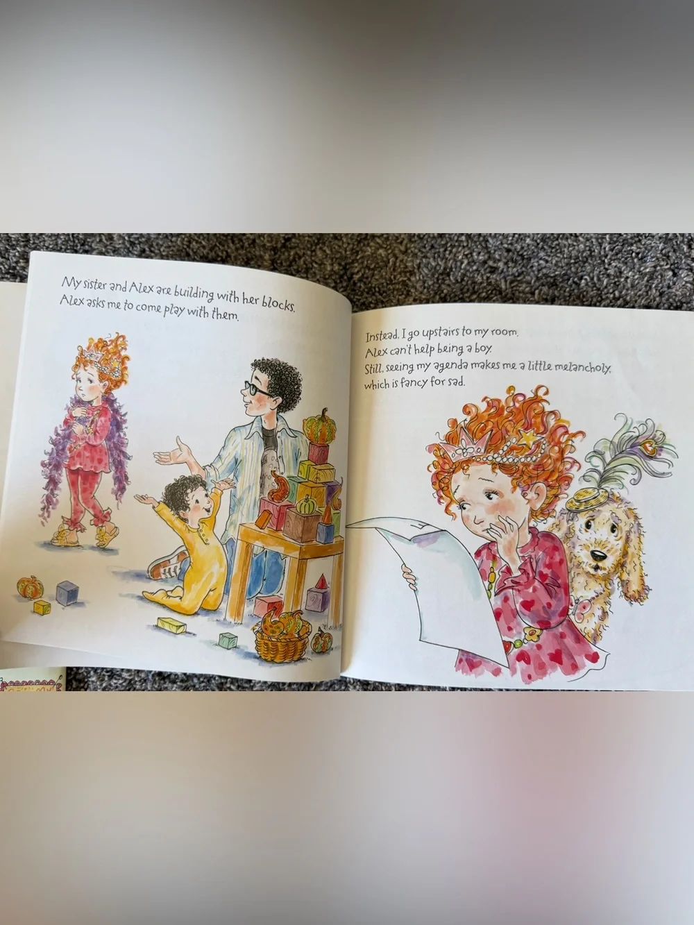 Fancy Nancy Paper Book Set – Heart to Heart & Sensational Babysitter (2 Books)